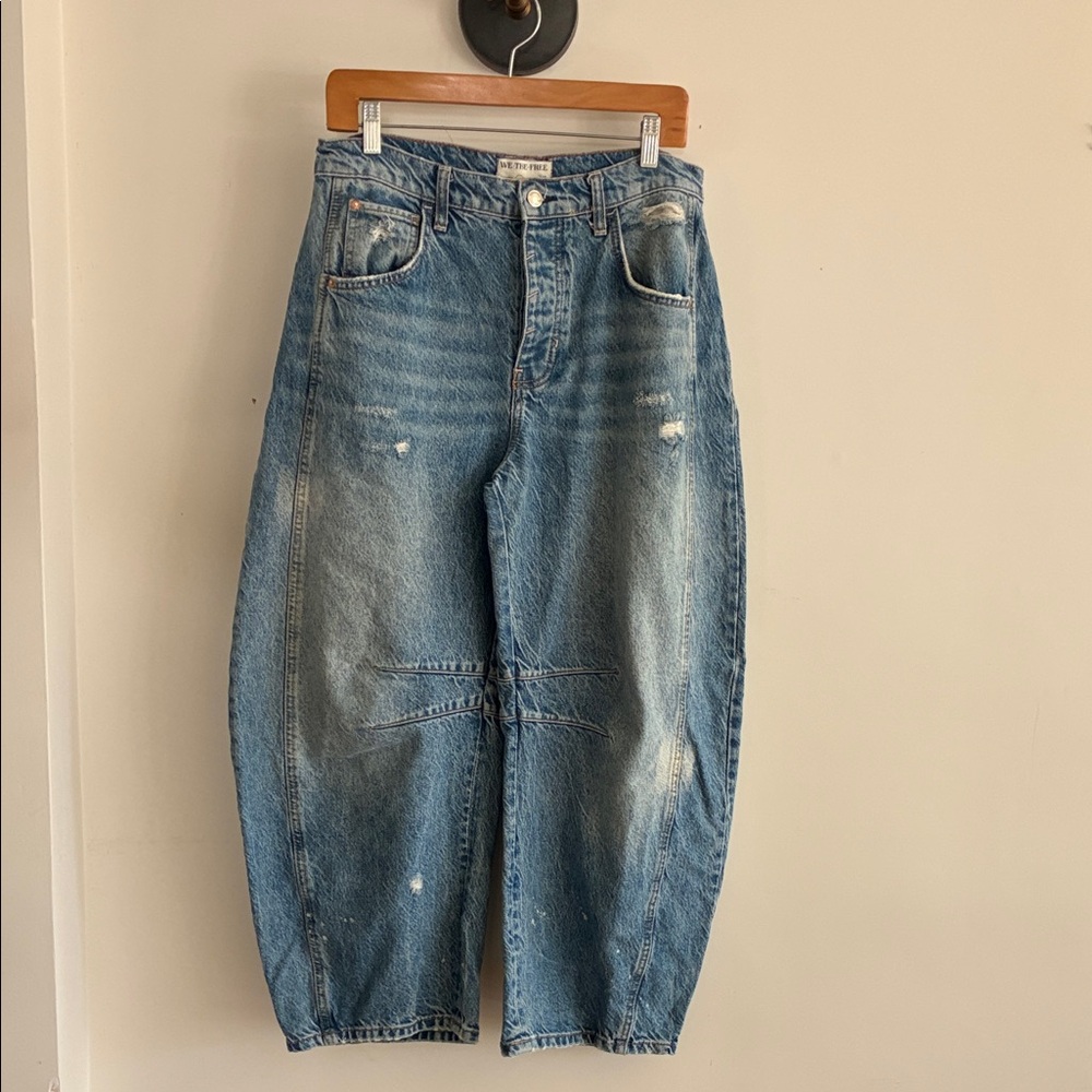 We The Free Barrel Jeans in Ultra light beam
